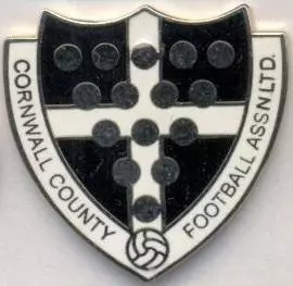 Корнуолл,федерація футболу (не-ФІФА ЕМАЛЬ/Cornwall football federation pin badge