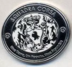 Корсика,федерація футболу (не-ФІФА)4 ЕМАЛЬ/Corsica football federation pin badge