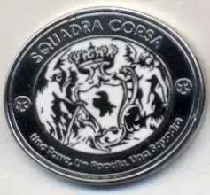 Корсика,федерація футболу (не-ФІФА)4 ЕМАЛЬ/Corsica football federation pin badge