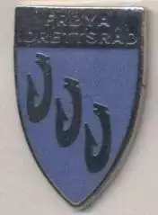 О-в Фрьоя,федерація футболу (не-ФІФА) ЕМАЛЬ /Froya football federation pin badge