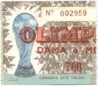 білет Аргентина Campeonato Argentina Olimpo Bahia Blanca-? entrada match ticket