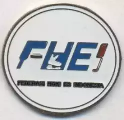 Індонезія, федерація хокею, важмет / Indonesia ice hockey federation pin badge