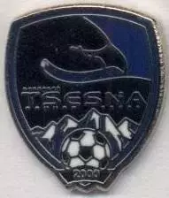 футбол.клуб Цесна Алмати (Казахстан) ЕМАЛЬ/Tsesna Almaty,Kazakhstan football pin