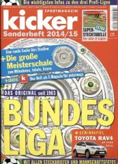 Футбол,Німеччина, чемп-т 2014-15, спецвидання Кікер/Kicker Sonderheft Bundesliga