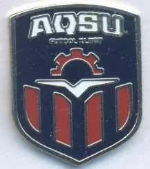 футбол.клуб Аксу (Казахстан) ЕМАЛЬ / Aksu Pavlodar,Kazakhstan football pin badge