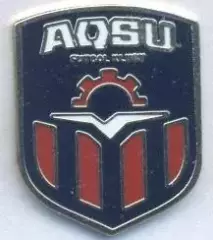 футбол.клуб Аксу (Казахстан) ЕМАЛЬ / Aksu Pavlodar,Kazakhstan football pin badge