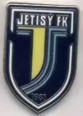 футбол.клуб Жетису Талдик.(Казахстан) ЕМАЛЬ / FC Zhetysu,Kazakhstan football pin