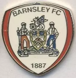 футбольний клуб Барнслі (Англія)2 ЕМАЛЬ / Barnsley FC,England football pin badge