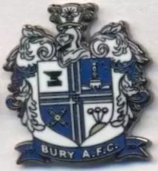 футбольний клуб Бері (Англія)4 ЕМАЛЬ / Bury FC,England football enamel pin badge