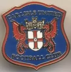 футбол.клуб Карлайл Юн.(Англія)1 ЕМАЛЬ/Carlisle United FC,England football badge
