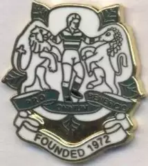 футбольний клуб Корінтіан (Англія) ЕМАЛЬ/Corinthian FC Kent,England football pin