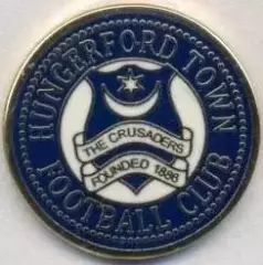 футбол.клуб Хангерфорд (Англія) ЕМАЛЬ / Hungerford Town FC, England football pin