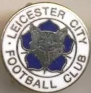 футбольний клуб Лестер (Англія)1 ЕМАЛЬ /Leicester City FC,England football badge