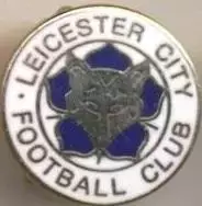 футбольний клуб Лестер (Англія)1 ЕМАЛЬ /Leicester City FC,England football badge
