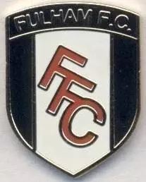 футбол.клуб Фулхем (Англія) ЕМАЛЬ / Fulham FC, England football enamel pin badge