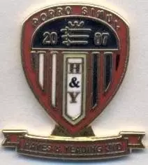 футбол.клуб Хейз енд Їдінг (Англія) ЕМАЛЬ/Hayes and Yeading,England football pin