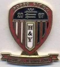футбол.клуб Хейз енд Їдінг (Англія) ЕМАЛЬ/Hayes and Yeading,England football pin