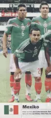постер А4 футбол зб. Мексика 2014 Кікер / Mexico national football team poster