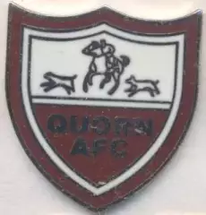 футбольний клуб Кворн (Англія) ЕМАЛЬ /Quorn FC,England football enamel pin badge