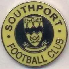 футбольний клуб Саутпорт (Англія) ЕМАЛЬ /Southport FC,England football pin badge