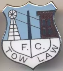 футбольний клуб Тау-Ло (Англія) ЕМАЛЬ / Tow Law FC,England football enamel badge