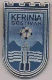 футбол.клуб Рінія (Македонія) ЕМАЛЬ /Rinia Gostivar,Macedonia football pin badge