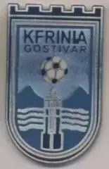 футбол.клуб Рінія (Македонія) ЕМАЛЬ /Rinia Gostivar,Macedonia football pin badge
