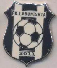 футбольний клуб Лабунішта (Македонія) ЕМАЛЬ/FK Labunishta,Macedonia football pin