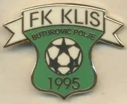 футбол.клуб Кліс (Боснія ЕМАЛЬ/FK Klis Buturovic Polje,Bosnia football pin badge