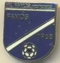 футбольний клуб Фамос (Боснія)1 ЕМАЛЬ / FK Famos Vojkovici,Bosnia football badge