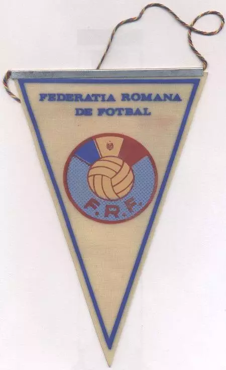 вимпел 20х13 федерація футболу Румунія офіц./Romania football federation pennant