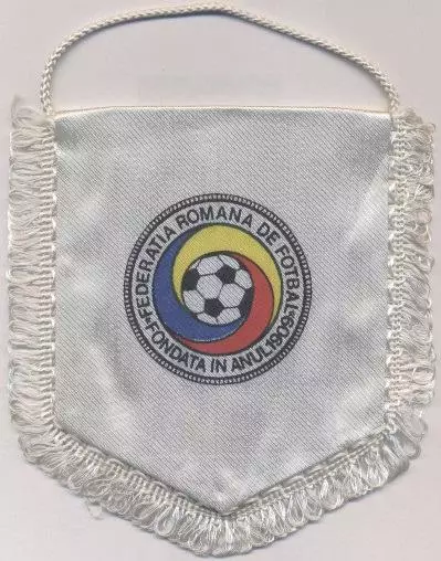 вимпел 13х13 федерація футболу Румунія офіц./Romania football federation pennant