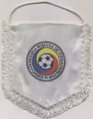 вимпел 13х13 федерація футболу Румунія офіц./Romania football federation pennant