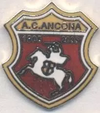 футбольний клуб Анкона (Італія) офіц. ЕМАЛЬ / AC Ancona,Italy football pin badge