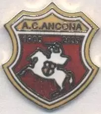 футбольний клуб Анкона (Італія) офіц. ЕМАЛЬ / AC Ancona,Italy football pin badge