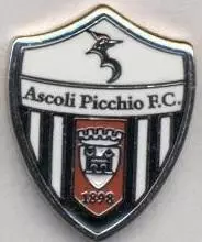 футбол.клуб Асколі (Італія)3 ЕМАЛЬ / Ascoli Picchio FC, Italy football pin badge