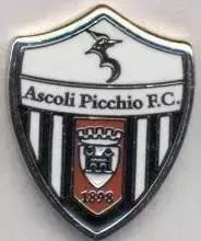 футбол.клуб Асколі (Італія)3 ЕМАЛЬ / Ascoli Picchio FC, Italy football pin badge