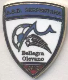 футбол.клуб Серпентара (Італія) офіц. ЕМАЛЬ /Serpentara,Italy football pin badge