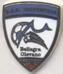 футбол.клуб Серпентара (Італія) офіц. ЕМАЛЬ /Serpentara,Italy football pin badge