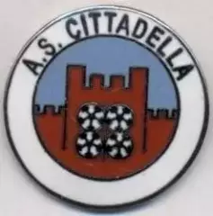 футбол.клуб Читтаделла (Італія)1 ЕМАЛЬ / AS Cittadella, Italy football pin badge