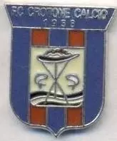 футбольний клуб Кротоне (Італія)1 ЕМАЛЬ /Crotone Calcio,Italy football pin badge
