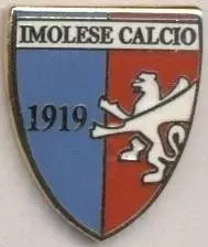 футбольний клуб Імолєзе (Італія)1 ЕМАЛЬ /Imolese Calcio,Italy football pin badge
