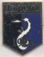 футбол.клуб Імперія (Італія)2 ЕМАЛЬ /ASD Imperia,Italy football enamel pin badge