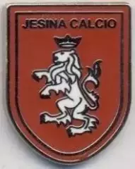 футбол.клуб Єзіна (Італія) ЕМАЛЬ / Jesina Calcio,Italy football enamel pin badge