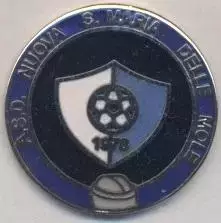 футбол.клуб Санта-Марія (Італія) офіц. ЕМАЛЬ/ASDN Santa Maria,Italy football pin