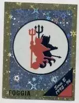 наклейка люмінесцентна футбол Фоджа (Італія)2 / Foggia Calcio,Italy logo sticker