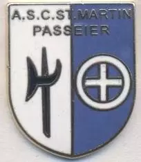 футбол.клуб Пассаєр (Італія офіц. ЕМАЛЬ/ASC SM Passeier,Italy football pin badge