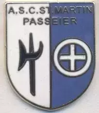 футбол.клуб Пассаєр (Італія офіц. ЕМАЛЬ/ASC SM Passeier,Italy football pin badge