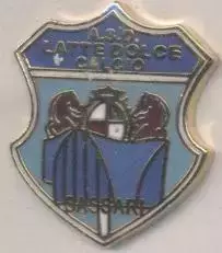 футбол.клуб Сассарі КЛД (Італія офіц. ЕМАЛЬ/Sassari CLD,Italy football pin badge