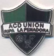 футбол.клуб Уніон Ріпа (Італія) офіц. ЕМАЛЬ /Union Ripa,Italy football pin badge